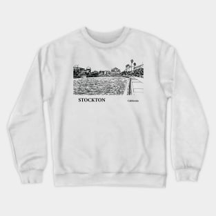 Stockton - California Crewneck Sweatshirt